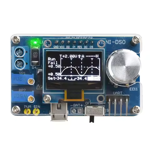 Digital DIY Oscilloscope Kit STC8K8A Microcontroller Electronic Component Soldering Practice Loose P