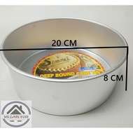 JS2120 8 inch Aluminium Alloy Base Cake Moulds Round Cake Baking cake Mold Pan Home Aluminum round c
