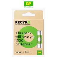 GP ReCyko NiMH 2x AA 2100 mAh Rechargeable Battery