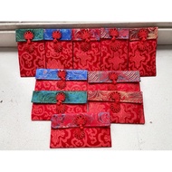 CNY Brocade Red Packet / Silk Embroidery Ang Bao Pouch (SG Stocks)