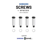 Screw Samsung Curved TV Bracket Wall Mount M8 Using Spacer Alternative Adapter BN96-43169A