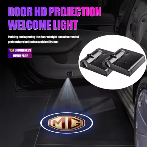1/2/4PCS Car Logo Door Welcome Projector Light Wireless Laser Lamp For MG MORRIS GARAGES ZT HS ZR SW