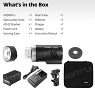 Godox AD300Pro / AD300Pro II 300W TTL HSS Pocket Flash (รับประกัน 3ปี)