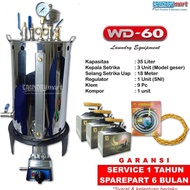 TERBARU - SETRIKA UAP LAUNDRY / SETRIKA BOILER GAS / SETRIKA UAP GAS