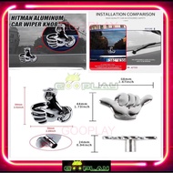 Rear Wiper Knob Glanz Hitman Hangloose Chrome Wiper Hat universal jazz perodua myvi kancil kenari al