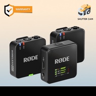 RODE Wireless GO (Gen 3) 2-Person Compact Digital Wireless Microphone System / Recorder (2.4 GHz, Bl