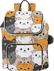 Cute Cartoon Cat Lightweight Backpack for Women Travel 15L Woman Backpack Purses