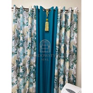 WindowStyleMNL 3in1 "Botanical Breeze Curtain" 5-8 feet