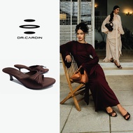 [The Raya Table Collection] Dr Cardin Women Lush Eve 2-inch Heels | Satin | Suede L-RNZ-9339