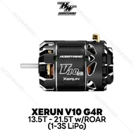 Hobbywing XeRun V10 G4R Motor Brushed Motor RC 13.5T/17.5T/21.5T Normal & ROAR