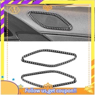 【W】Car Door Side Speaker Cover for     6 Series M6 F12 F13 F06 2011-2018 Car Accessories