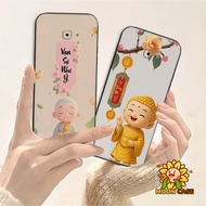 Samsung J4 Plus / J4 2018 / J4+ / J4 Prime case printed with calligraphy, peace of mind, peace of mi