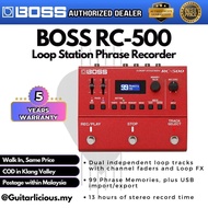 BOSS RC-500 Loop Station Compact Phrase Recorder Pedal Effects  ( RC-500 / RC500 / RC 500 )