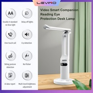 Foldable study lamp LED desk lamp with camera and call function