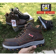 2022┋Caterpillar Good Quality Steel Toe Cap Steel Midsole Adventure Boot Safety / Kasut Safety Shoes