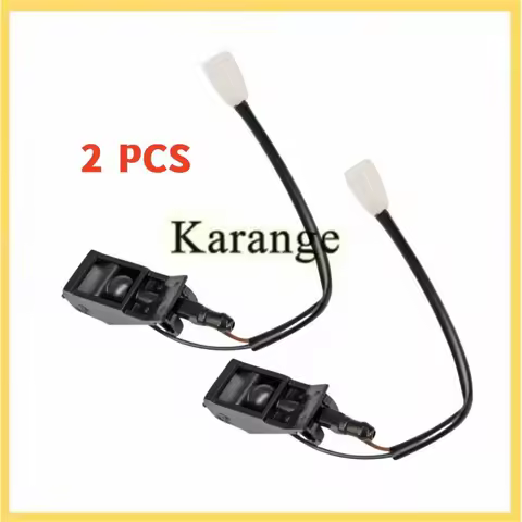 2pcs 6E0955986B Car Heated Windshield Washer Spray Nozzle 6E0 955 986 B for Bora MK4 Golf MK4 Passat