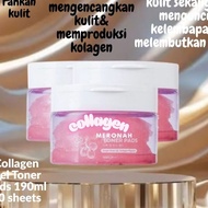 TONER PAD COLLAGEN GEL MENENANGKAN KULIT  &  MENENANGKAN KULIT#toner pad#toner#