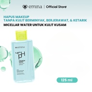 Emina Low pH Micellar Water Complete Series 125ml & 300ml | Pembersih Wajah Gentle Makeup Remover Do