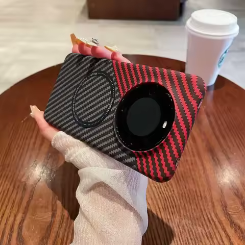 For Huawei Honor Magic 5 4 3 Pro Case Hard carbon fiber Magnetic Slim Protective Back Cover Case For