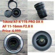 Tokina AT-X 116 PRO DX II AF 11-16mm F2.8