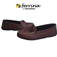 Ferrina by Checkpoint MARIKINA MADE women's DRIVING SHOES burgundy | Kylie