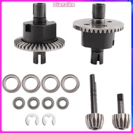 Front & Rear Differential and Gear Kit for    94123 94107 94111 94118 94166 1/10 RC Car Upgrade Part