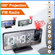COD Ruyun Jam Alarm Digital Proyektor Temperature S282A / jam weker alarm bunyi kencang digital kama