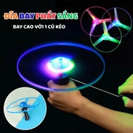 Fun outdoor glowing flying saucer toy C49