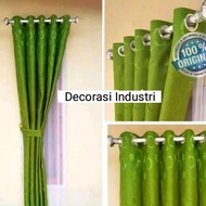 Gorden Polos Jendela Pintu Minimalis Mewah Murah Tirai Korden Gordeng Gordyn Hordeng Embos Tebal bla
