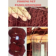 Pamo fishing net 12x10x 200 x100 meters