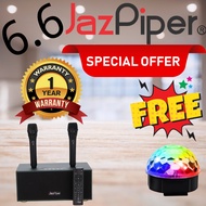 [SG] JazPiper Pico T300 Portable All-In-One Karaoke Speaker Box Updated Song Library UHF Microphones