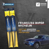 Michelin Beam Frameless Wiper INFINITI FX35 FX37 2003-2008 22-18
