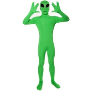 Trang Phục Hóa Trang Halloween Alien Green Cosplay Tightly Fitted One-Piece Stage Performance Suit f