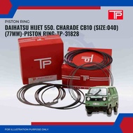 Cincin Piston-Daihatsu Hijet 550. Charade CB10 (Size:040) (77mm)-Piston Ring-TP-31828
