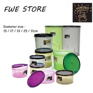 Yokoko Air Tight Container / Rice Container / Airtight Container / Seasoning Keeper / Snack Keeper