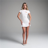 Skims Women's Love Dress - Short Sleeve Valentine's Day Inspired