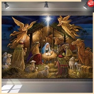 Large Classroom Banner 70.8x43.3inch Jesus Banner Cultural Large Size For  Office Cultural Events Se