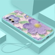 Suitable for Samsung A31 A22 4G A22 5G A32 4g A32 5g A42 5G/M42 5G floral pattern soft Tpu phone case