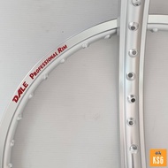 DALE วงล้ออลูมิเนียม ขอบ 17 - 1.40 สีเงิน ขอบเรียบ จำนวน 2 วง #ล้อขอบ 17 - 1.40 สีเงิน