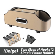 กล่องที่เก็บสัมภาระหลังเบาะรถ BMW ถุงแบบแขวนอเนกประสงค์กล่องกระดาษทิชชูหลังเบาะพร้อมที่วางแก้วสำหรับ