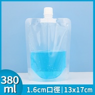 ECHAIN TECH Foldable Water Storage Bag Camping Portable Beverage Soup Bag-380ML Caliber 1.6