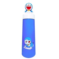 NIVEA GWP Doraemon Bottle Tumbler 450ml 6.6cm Diameter X 18.6cm Height Single Wall Stainless Steel P