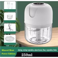 Mini Chopper USB 250ml USB Mini Food Processor Usb Blender mini Serbaguna Blender Bumbu Portable 03