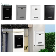 [szlztmy1] Wall Mount Mailbox Metal Combination Lock Mailbox Secure Parcel Drop Slot Keyless Mail Re