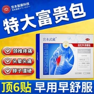 Fugui Patch Hot Compress Cervical Spine Pain Neck Drum Patch Dizziness Dizziness Stiffness Soreness 