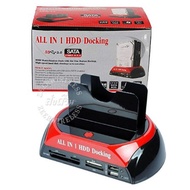 ถูกที่สุด!!! Hard Disk Docking All in one 875 IDE+SATA Combo 2.5"/3.5"Station OTB Function ##ที่ชาร์