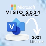 Microsoft Visio 2019 2021 2024 Microsoft project 2024 & 2021 Lifetime