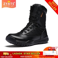 ZYATS  Military boots  Mens boots  Breathable comfort  Non-slip  Combat boots Large size 【Free Shipp