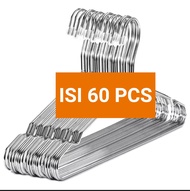 HANGER GALVANIS ANTI KARAT ( ISI 80 PCS ) TERMURAH GRATIS ONGKIR BISA COD SELURUH NUSANTARA