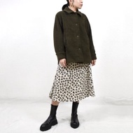 BOBBIE SHEARLING JACKET 深欖綠 搖粒絨 羊羔毛 保暖外套